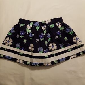 Gymboree girls size 2T Spring Prep line skirt with diaper cover New